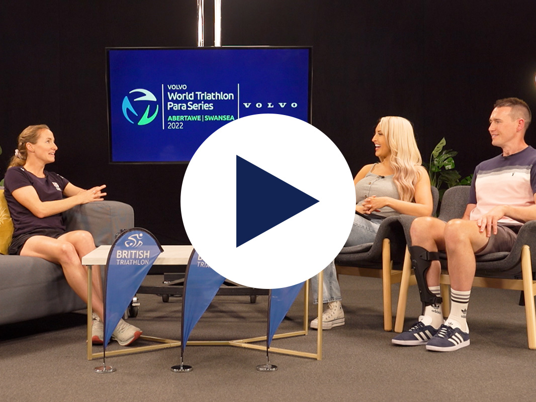 Thumbnail of hosts and athletes discussing WTPS Swansea